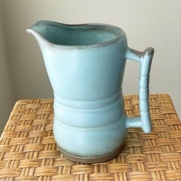 Frankoma Plainsman Woodland Moss Pitcher - Picture 4 of 12